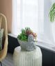 A & B Home Gray 8" Angel Planter-4
