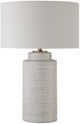 Uttermost® Crimp Distressed Ivory Glaze Table Lamp-4