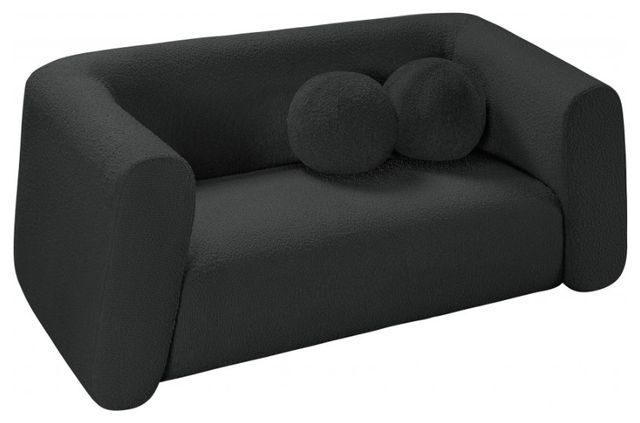 Meridian Furniture Abbington Black Loveseat-0