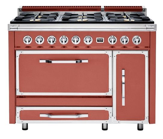 Viking® Tuscany 48" Spiced Cider Pro Style Dual Fuel Range-0
