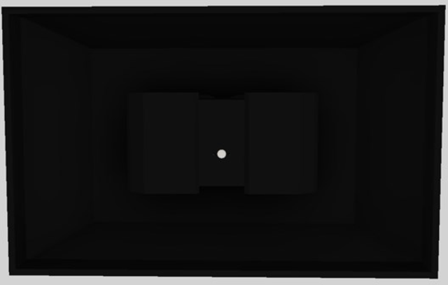 Vent-A-Hood® 48" Black Euro-Style Island Range Hood-2
