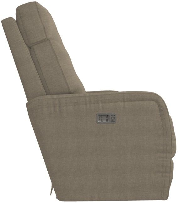 La-Z-Boy® Baron Brindle Power Wall Reclining Sofa with Headrest and Lumbar-3