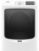 Maytag® 7.3 Cu. Ft. White Front Load Gas Dryer-0