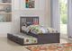 Donco Kids Slate Gray Twin Princeton Bed with Trundle-0
