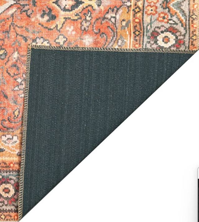 KAS Rugs London Rust Valencia 5'x8' Area Rug-2