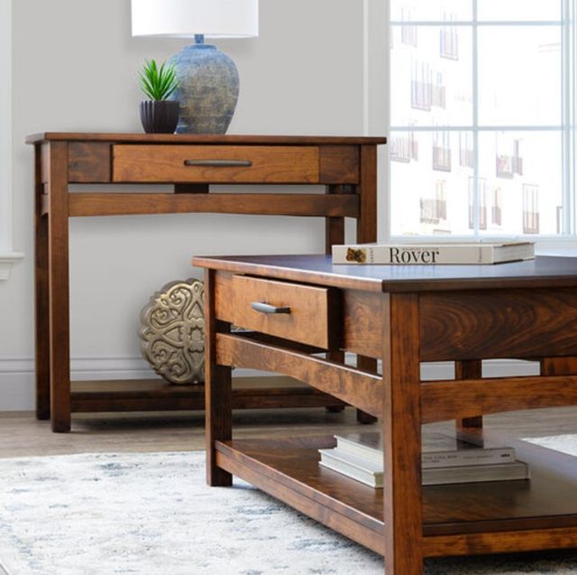 Country Classic Collection Customizable Homestead Coffee Table-1