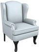 Best® Home Furnishings Customizable Sylvia 35'' Wing Back Chair with Espresso Legs-0