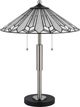 CAL Lighting & Accessories Tiffany Bronze Table Lamp-1