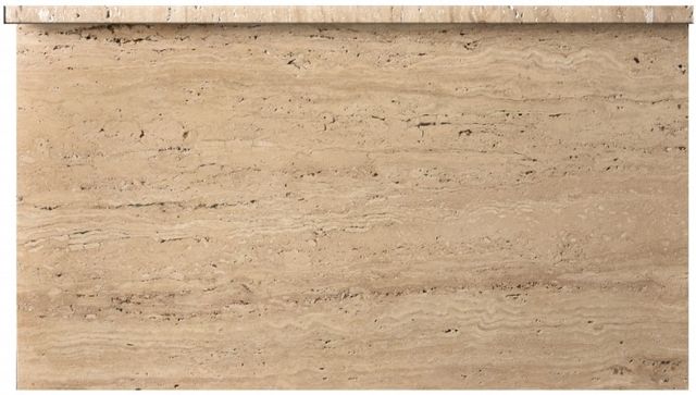 Meridian Furniture Salerno Travertine Coffee Table-4