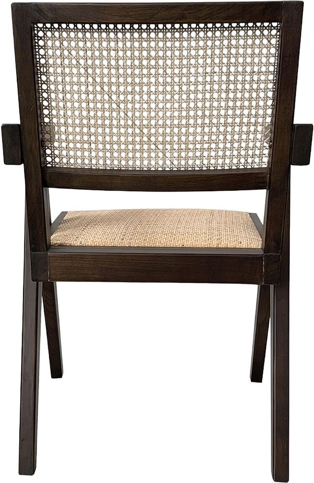 Moe's Home Collection Takashi 2-Piece Dark Brown Arm Chair Set-3