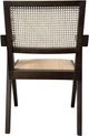 Moe's Home Collection Takashi 2-Piece Dark Brown Arm Chair Set-3