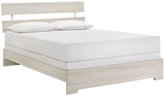 Crown Mark Atticus White Full Panel Bed-0