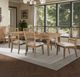 Liberty Furniture Haven Hills 7-Piece Camel Beige/Sand Rectangular Table Set-1