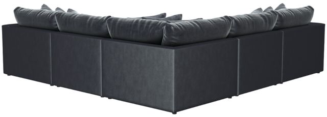 Jackson Furniture Remington 6-Piece Slate L-Shape Sectional with Ottoman-4
