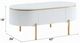 ACME Furniture Daveigh Gold/White Coffee Table-2