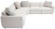 TOV Furniture Perry 5-Piece Cream Sectional-3
