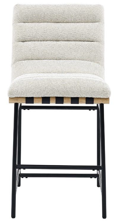 Steve Silver Co. Nicco Black/Eggshell Counter Stool-2