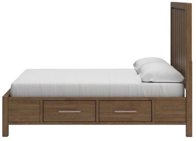 Signature Design by Ashley® Cabalynn Light Brown Queen Storage Panel Bed-4