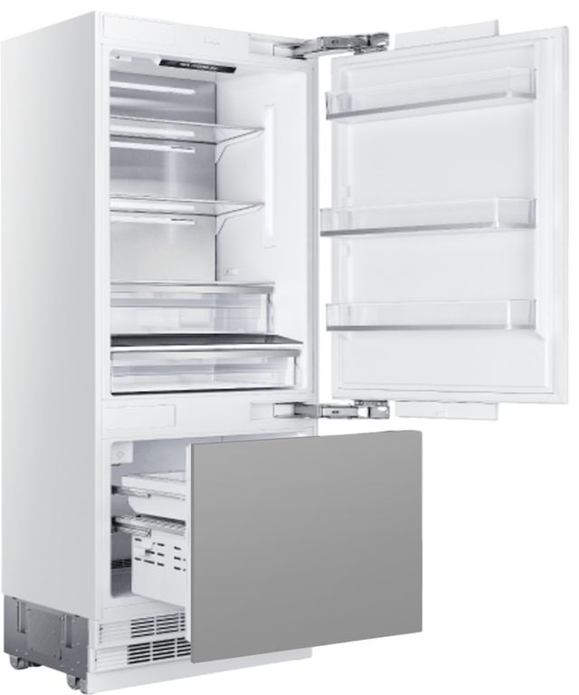Elica Dolomite 36" 19.8 Cu. Ft. Panel Ready Built-In Bottom Freezer Refrigerator-2