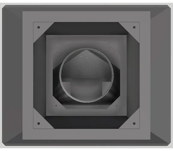 Vent-A-Hood® 36" Gunsmoke Island Hood-1