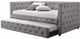 Coaster® Mockern Light Grey Upholstered Daybed With Trundle-0