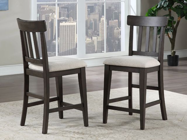 Steve Silver Co. Napa Dusky Cedar/Natural Linen Counter Stool-1