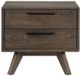 Armen Living Astoria Dark Brown Nightstand-1