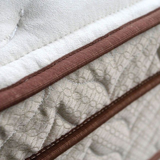 Furniture of America® Lilium Firm Hybrid Euro Pillow Top California King Mattress-3