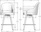 Amisco Customizable Weston Swivel Counter Stool-2