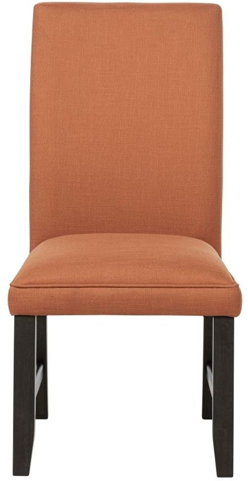Coaster® Berning 2-Piece Salmon Orange Upholstered Dining Side Chair Set-4
