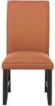 Coaster® Berning 2-Piece Salmon Orange Upholstered Dining Side Chair Set-4