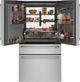 Café™ 36" 27.8 Cu. Ft. ENERGY STAR® Stainless Steel 4-Door French Door Refrigerator-2