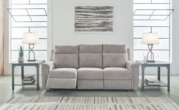 Signature Design by Ashley Barnsana Ash Power Reclining Sofa