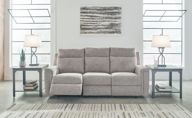 Signature Design by Ashley® Barnsana Ash Power Reclining Sofa-6