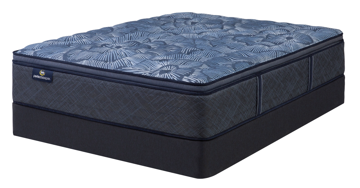 マットレス Blue Serta Perfect Sleeper Camton Dreams Medium Pillow Top Queen