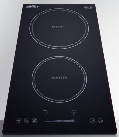 Summit® 12" Black Induction Cooktop-1