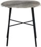 Signature Design by Ashley® Laverford Chrome End Table with Black Tapper Legs-2