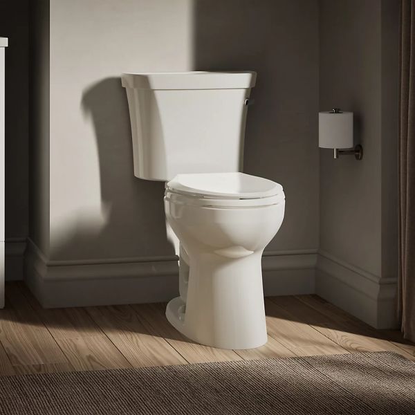 KOHLER® Highline® Biscuit 2-Piece 29" Right-Hand Trip Elongated Toilet, 1.28 Gpf-2