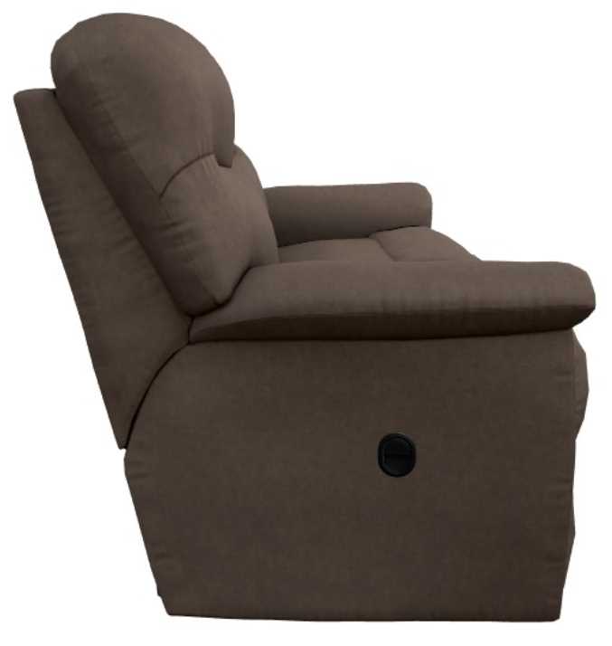 La-Z-Boy® James Mocha Manual Reclining Loveseat | Allen Furniture