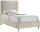 Elements International Gianna 3-Piece White Youth Twin Panel Bedroom Set-1