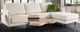 Diamond Sofa® Kelsey Cream Chaise Sofa-0