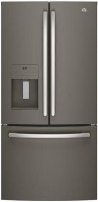 GE® Series 23.6 Cu. Ft. Slate French Door Refrigerator-0