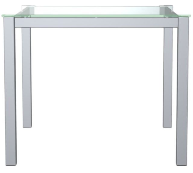 Amisco Customizable Carbon Glass Top Dining Table-1