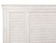 Magnussen Home® Newport Alabaster Queen Shutter Panel Bed-4