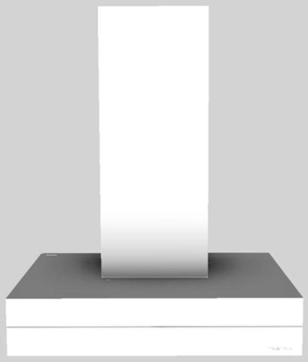 Vent-A-Hood® K Series 30" White Contemporary Wall Mounted Range Hood