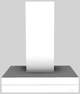 Vent-A-Hood® K Series 30" White Contemporary Wall Mounted Range Hood-0