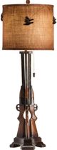 Crestview Collection Shot Brown Table Lamp-2