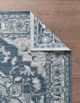 KAS Rugs Dahlia Ivory/Blue Medallion 5'x7' Area Rug-5