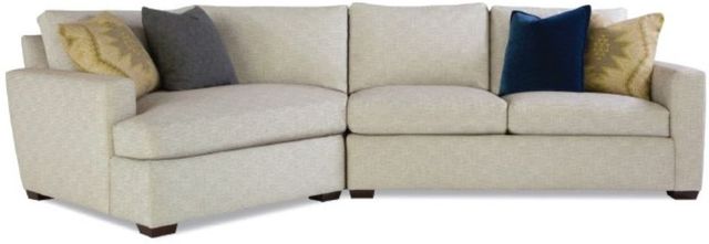 Huntington House Mod 2-Piece Curved Left-Arm Facing Sectional and Cuddle Chaise-0
