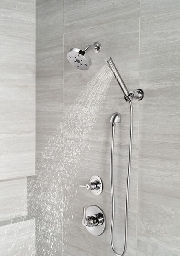 Delta Compel® Chrome Premium Single-Setting Adjustable Wall Mount Hand Shower-2